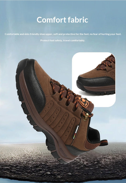 Botas de Senderismo Cuero Otoño Invierno Ligeras Hombre y Mujer - Image 13