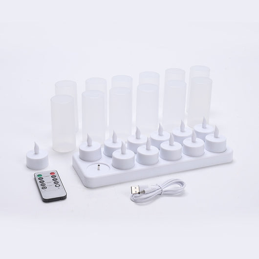 Vela LED Recargable de Larga Duración con Atmósfera Confesional - Image 6