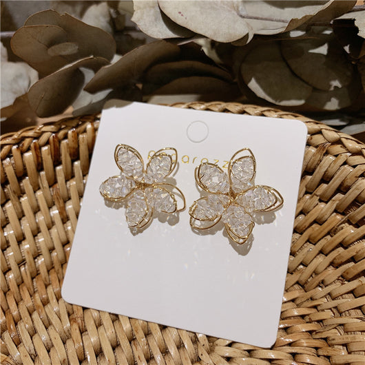 Aretes de Flores Caladas - Image 14