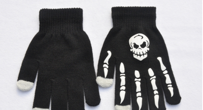 Guantes Luminosos Halloween con Calavera y Garra Fantasma - Image 16