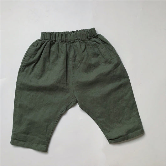 Pantalones Zanahoria Niños en Algodón - Image 12