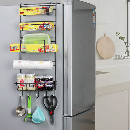 Organizador de refrigerador multifunción con papel preservante - Image 7
