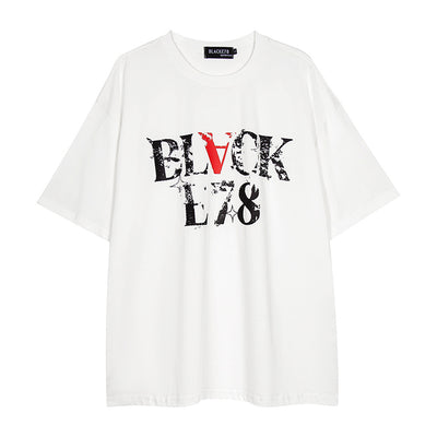 Playera Casual con Estampado de Letras para Hombre - Image 2