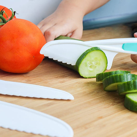Cuchillo de Plástico para Frutas - Herramienta Segura para Niños Pequeños - Image 9