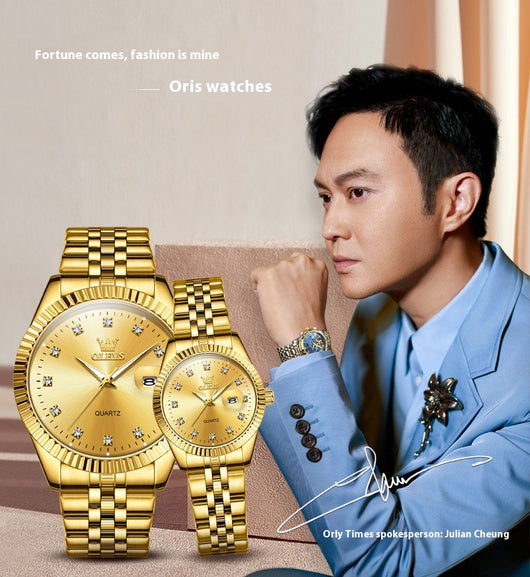Reloj de Pareja para San Valentín - Diseño Moderno Resistente al Agua - Image 10