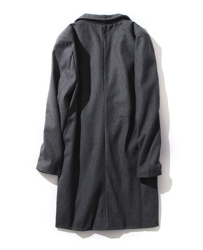 Abrigo de Lana para Hombre Manga Larga Otoño Invierno - Image 23