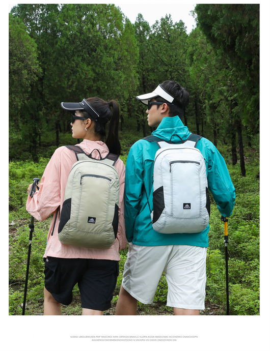 Mochila de Senderismo Ligera AZELA, Blanca para Viajes al Aire Libre con Múltiples Bolsillos y Correas Transpirables - Image 94
