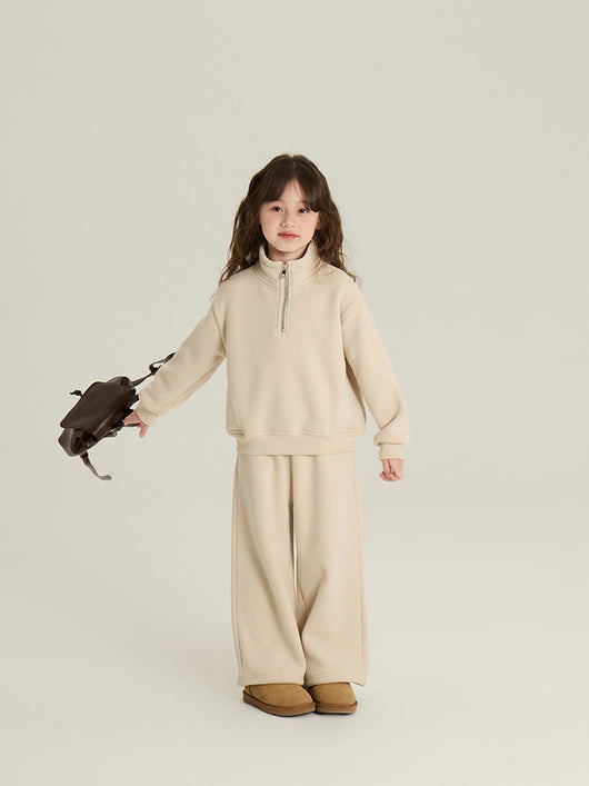 Conjunto Deportivo Infantil con Sudadera Polar y Pantalón Recto - Image 22
