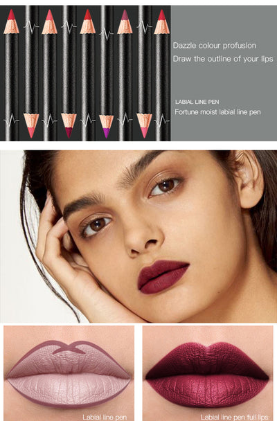 Delineador de Labios 36 Colores Resistente al Agua - Tonos Desnudos - Image 14