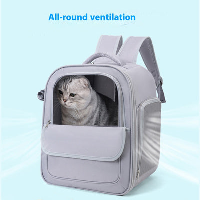 Bolsa de Transporte para Gatos Grande - Resistente a Arañazos y Desgarre