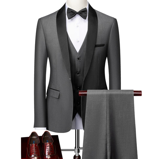 Traje Slim Fit Elegante para Novio y Eventos Formales - Image 4