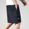 Bermudas de Trabalho Casuais Folgadas para Homens