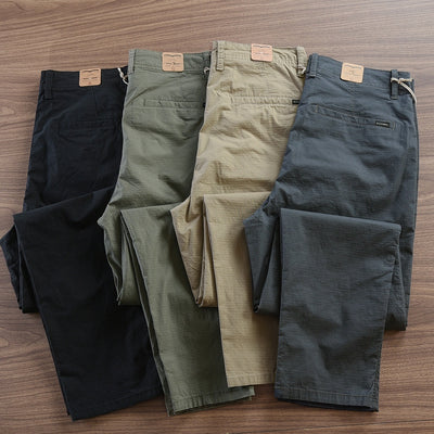 Pantalones Largos Slim Transpirables para Hombre - Comodidad Estival - Image 31