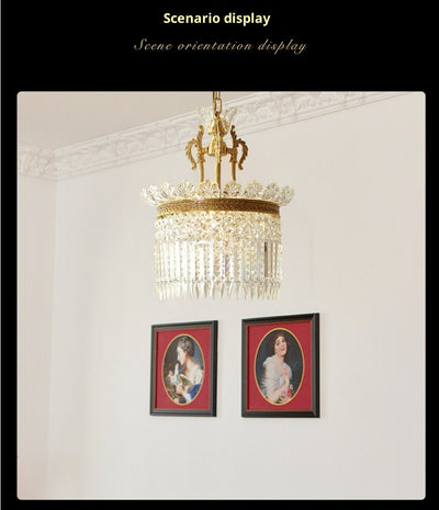 Lámpara de Cristal y Cobre para Entrada, Pasillo y Dormitorio - Image 10