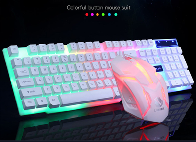 Set Teclado y Ratón Gaming GTX300 con Iluminación RGB para LOL - Image 11