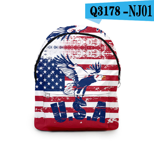 Mochila Oxford con Impresión 3D Digital - Diseño Casual Moderno - Image 11