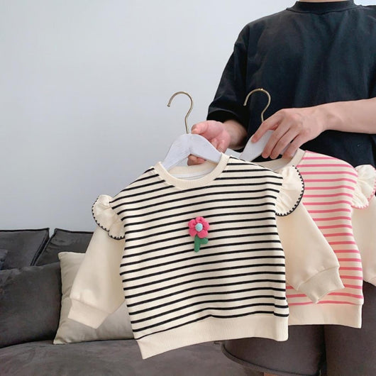 Suéter Infantil con Estampado Floral - Prenda Base Versátil - Image 15