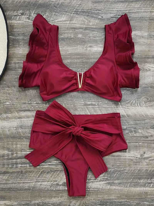 Bikini Dos Piezas Estilo Occidental para Mujer - Image 16