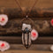 Natural Blanco Quartz Crystal Pendant Lady 12 Estilo