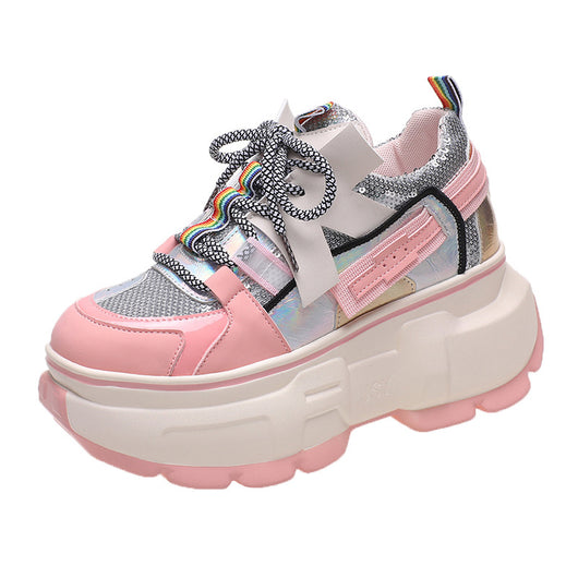 Zapatos Plataforma con Lentejuelas Street Style - Image 8