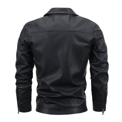 Chaqueta de Cuero PU para Motociclista - Abrigo de Moto Estilo Premium - Image 10