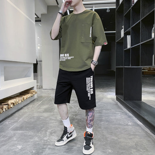 Conjunto Deportivo de Verano para Hombre - Camiseta y Shorts - Image 6