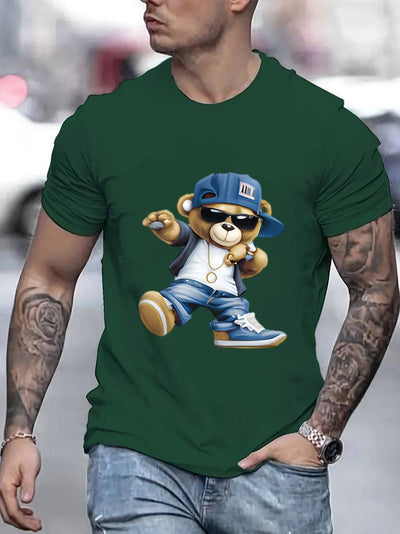 Playera Hombre Cuello Redondo Estampado Digital Manga Corta - Image 10