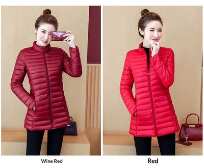 Chaqueta de Algodón Entallada Talla Grande - Corte Medio Ligero - Image 21