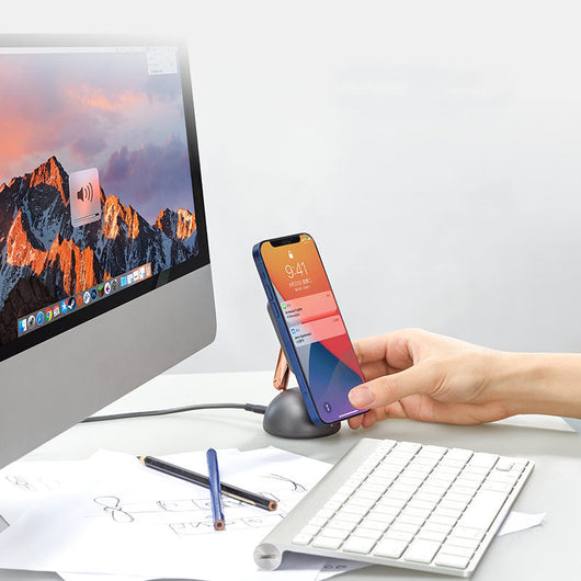 Soporte Magnético Inalámbrico para iPhone - Carga Rápida de Escritorio - Image 6