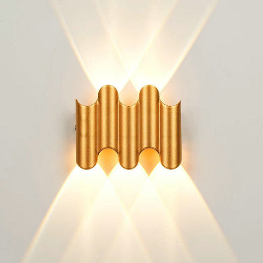 Lámpara LED Exterior Bidireccional Impermeable con Luz Ascendente y Descendente - Image 9