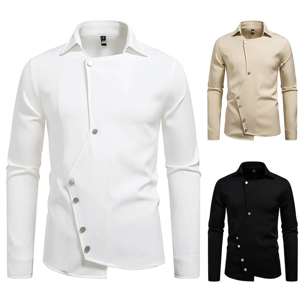 Camisa Manga Larga Premium para Hombre