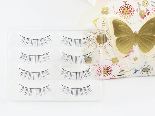 Pestañas Postizas Voluminosas con Tallo de Algodón Suave - Pack 4 Pares - Image 9