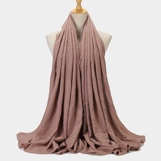 Pañuelo Cuadrado de Algodón y Lino - Diseño Liso y Versátil - Image 18