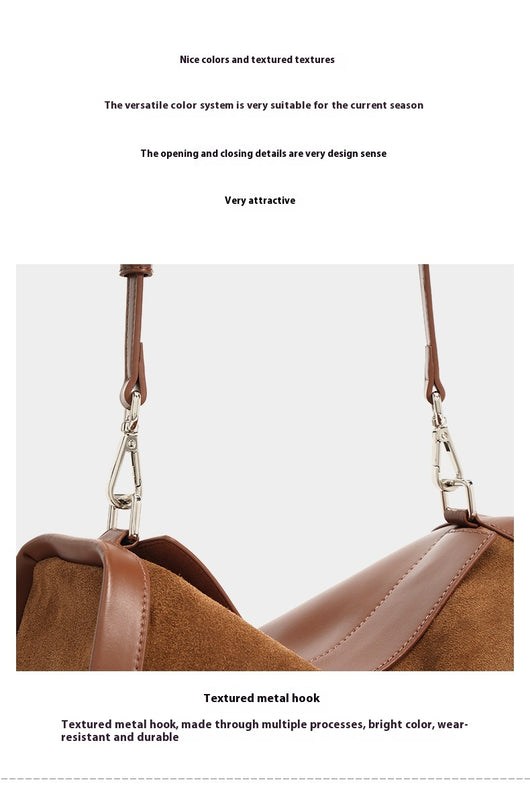 Bolso Mensajero de Cuero Mate con Gran Capacidad - Perfecto para el Día a Día - Image 15