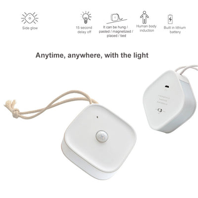 Lámpara LED de Pared con Sensor de Movimiento y Carga USB - Image 12