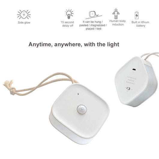 Lámpara LED de Pared con Sensor de Movimiento y Carga USB - Image 12