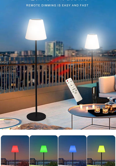 Lámpara Solar Giratoria para Patio y Jardín - Image 12