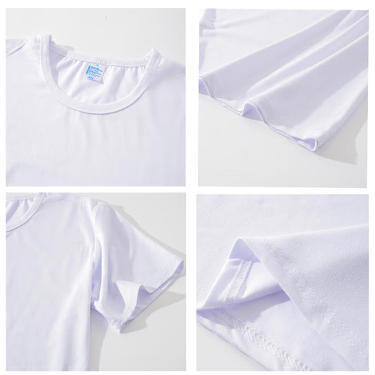 Playera Couple's con Corazón y Flecha - Unisex Manga Corta Blanca - Image 4