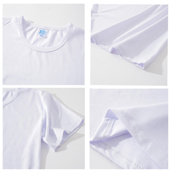 Playera Couple's con Corazón y Flecha - Unisex Manga Corta Blanca