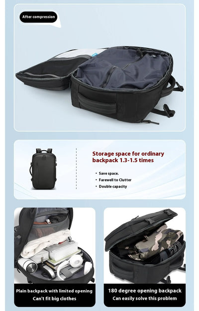 Mochila Compresible de Diseño Minimalista - Image 11