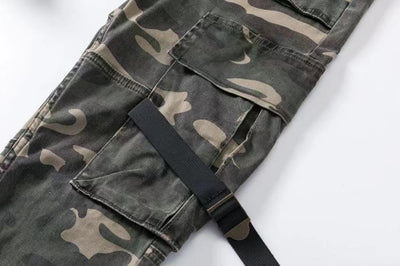 Pantalones Cargo Slim Camuflaje con Bolsillos Funcionales - Image 9