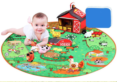 Manta de Juego Educativa con Animales para Bebés - Image 19