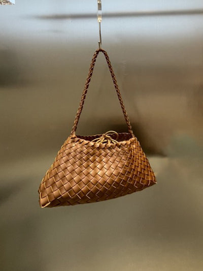 Bolso Tejido de Cuero Auténtico para Mujer - Bandolera Minimalista - Image 26