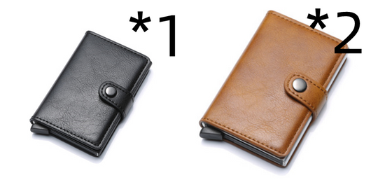 Billetera Vintage para Hombre con Protección RFID, Cuero y Aluminio - Image 18