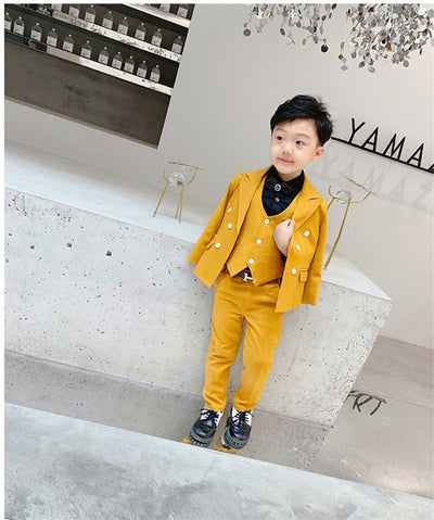 Traje Elegante para Niños - Diseño Minimalista Pasarela - Image 13