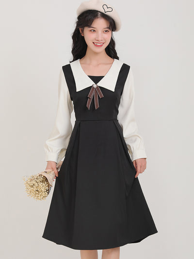 Vestido Retro Francés para Mujer - Primavera Elegante - Image 11