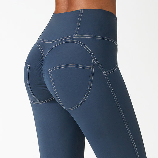 Leggins Deportivos Cintura Alta con Pliegues - Image 14