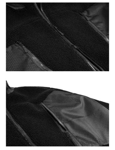 Chaqueta Sherpa con Cuello Alto y Bolsillos Laterales - Image 10