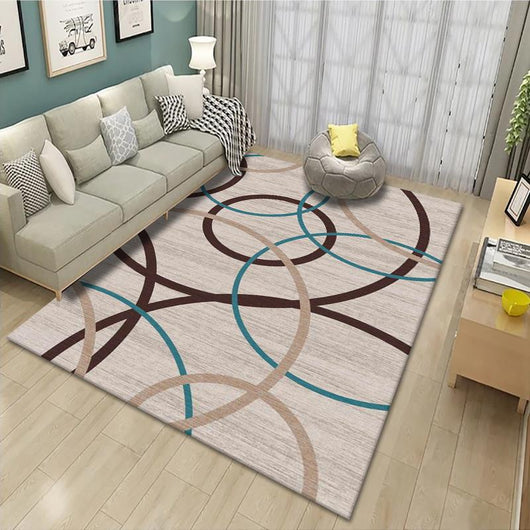Tapetes Decorativos Estampados para Sala y Dormitorio - Image 18
