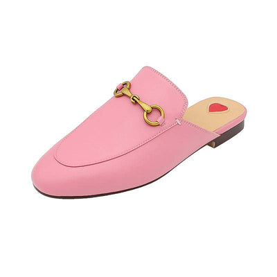 Sandalias Baotou de Cuero con Detalle Horsebit - Comodidad y Estilo para Mujer - Image 7